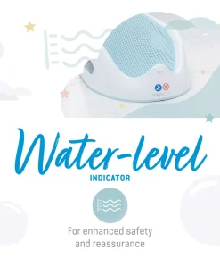 Angelcare Soft Touch Baby Bath Support - Aqua
