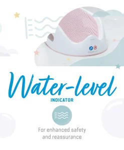 Angelcare Soft Touch Baby Bath Support - Pink