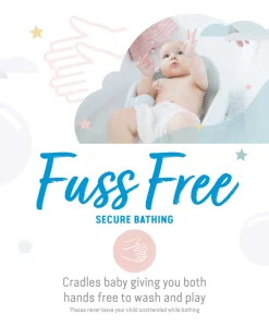 Angelcare Soft Touch Baby Bath Support - Grey