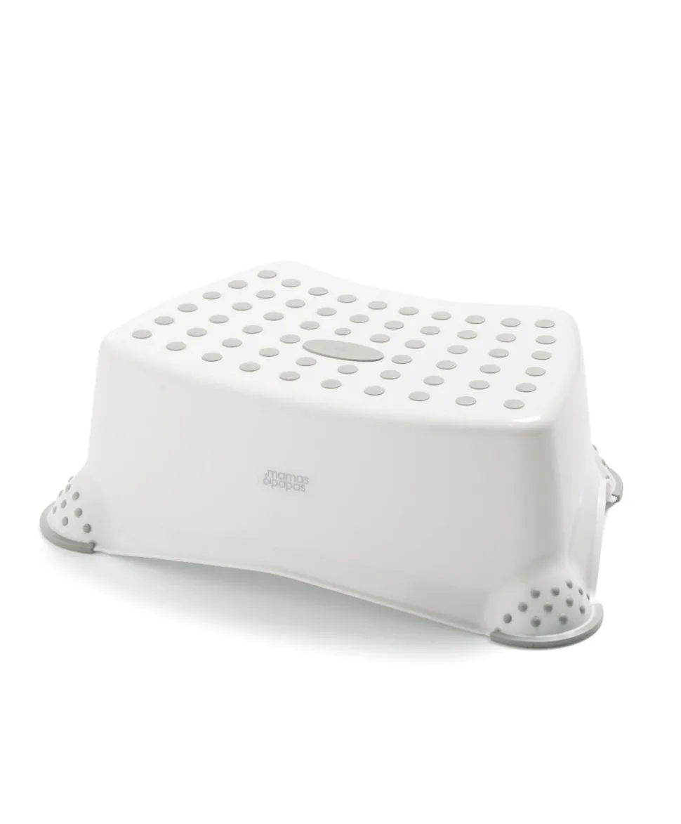 Anti Slip Step Up Stool – Pebble Grey