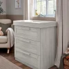 Atlas 3 Drawer Dresser & Changing Unit - Nimbus White