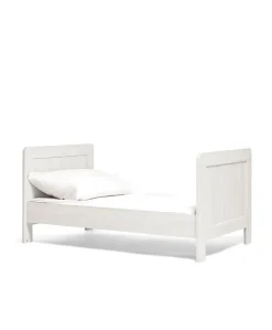 Atlas 3 Piece Convertible Cot Range with Dresser Changer & Wardrobe - White