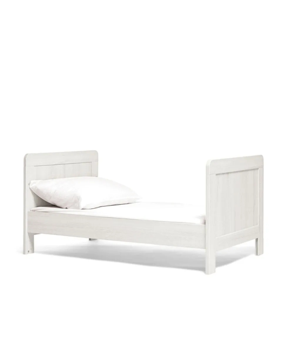 Atlas 2 Piece Convertible Cot Set with Dresser Changer - White