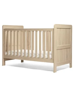 Atlas 2 Piece Cotbed Set with Dresser Changer - Light Oak