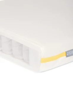 Atlas Convertible Cot Bundle with Essential Airflow Pocket Spring Cot Mattress - Oak