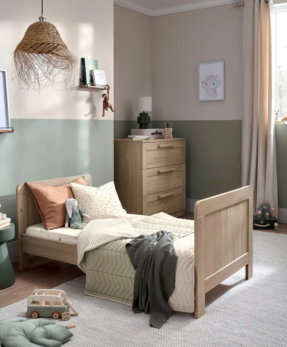 Atlas Cotbed - Light Oak