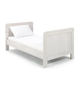 Atlas Cotbed & Luxury Hybrid Twin Mattress Bundle - Nimbus White
