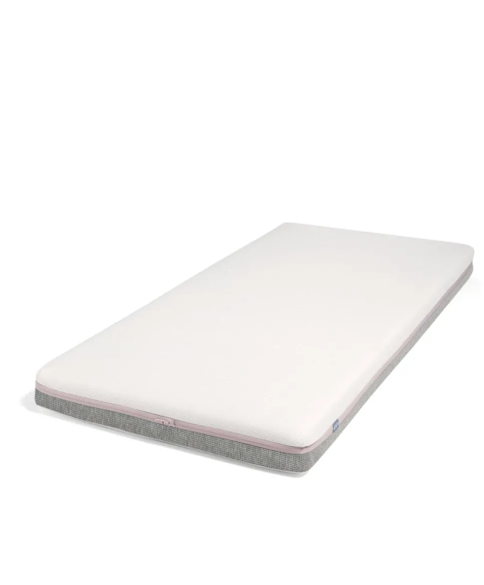 Atlas Cotbed & Luxury Hybrid Twin Mattress Bundle - Nimbus White