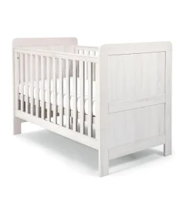 Atlas Cotbed Bundle (4 Piece) - Nimbus White