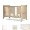 Atlas Cotbed Bundle (4 Piece) - Light Oak