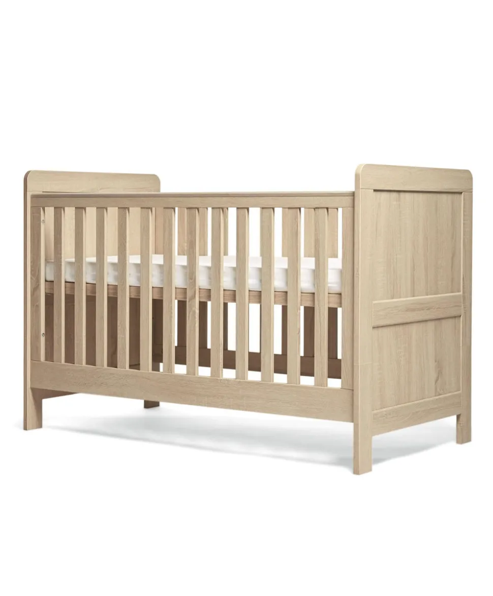 Atlas Cotbed Bundle (4 Piece) - Light Oak