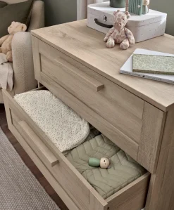 Atlas Dresser Changer - Light Oak