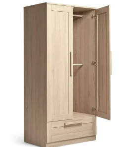 Atlas Wardrobe - Light Oak