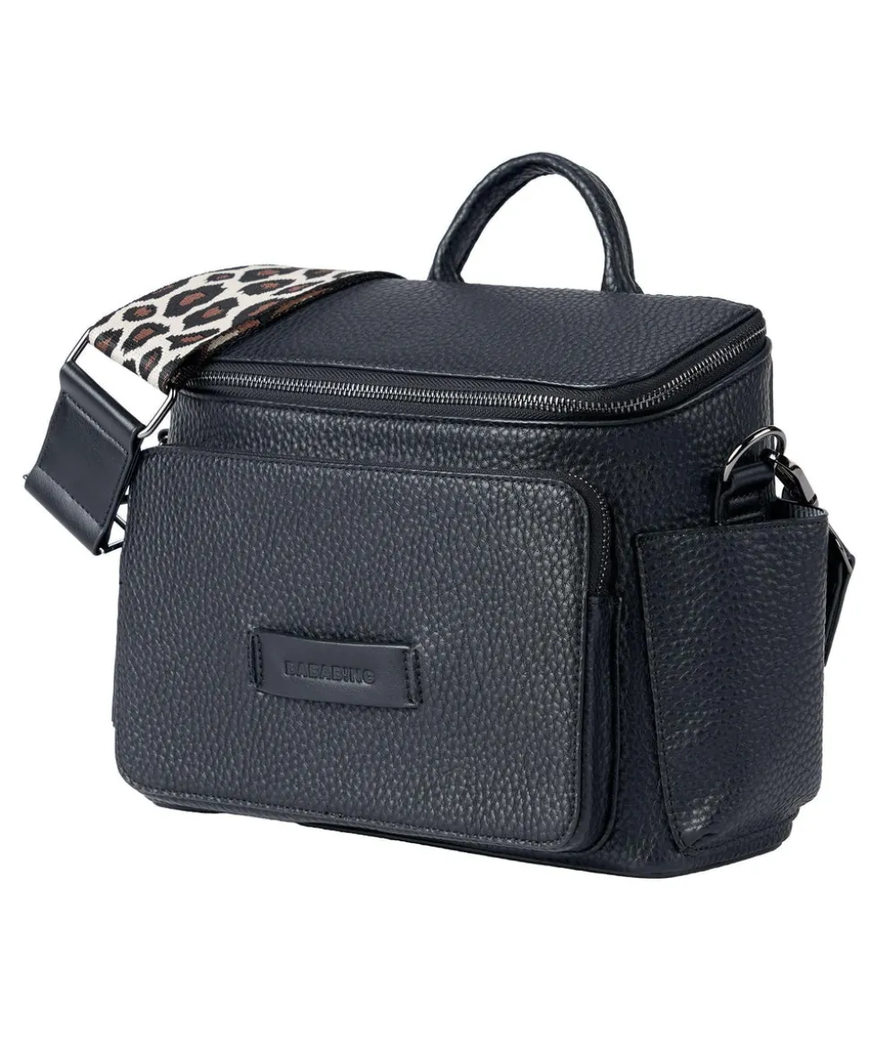 Bababing Isla Cross Body Vegan Leather Daypac - Black