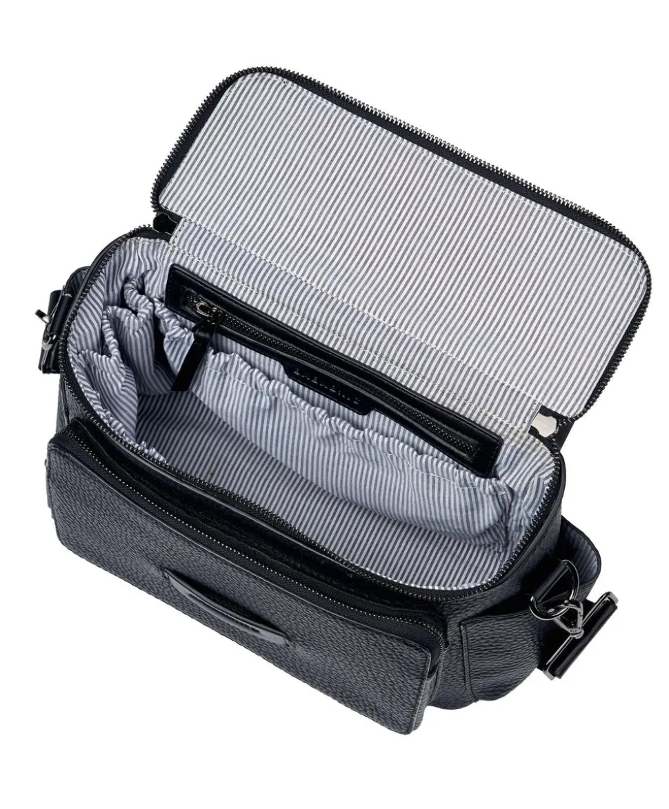 Bababing Isla Cross Body Vegan Leather Daypac - Black