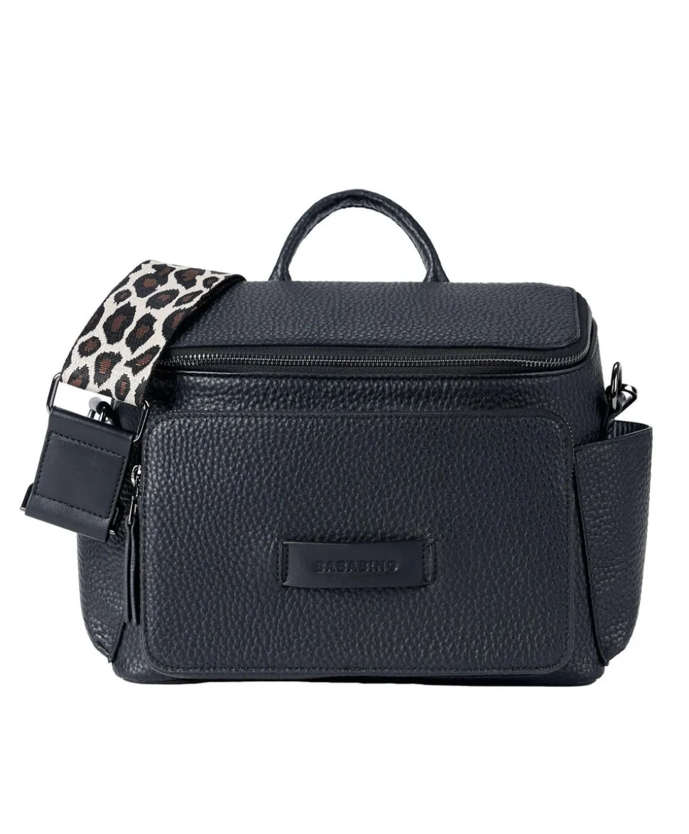 Bababing Isla Cross Body Vegan Leather Daypac - Black