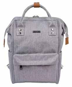Bababing Mani Changing Backpack - Grey Marl