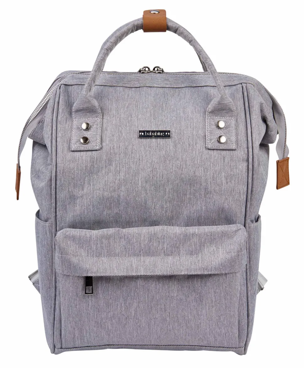 Bababing Mani Changing Backpack - Grey Marl