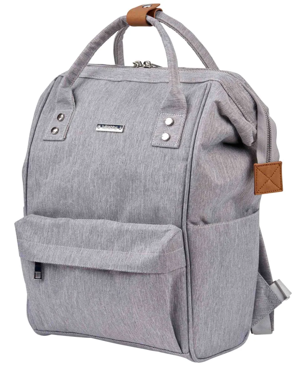 Bababing Mani Changing Backpack - Grey Marl