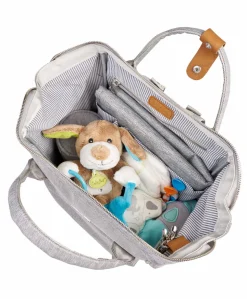 Bababing Mani Changing Backpack - Grey Marl