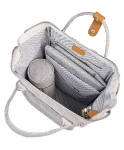 Bababing Mani Changing Backpack - Grey Marl