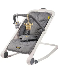 Bababing Rockout Baby Rocker - Grey Marl