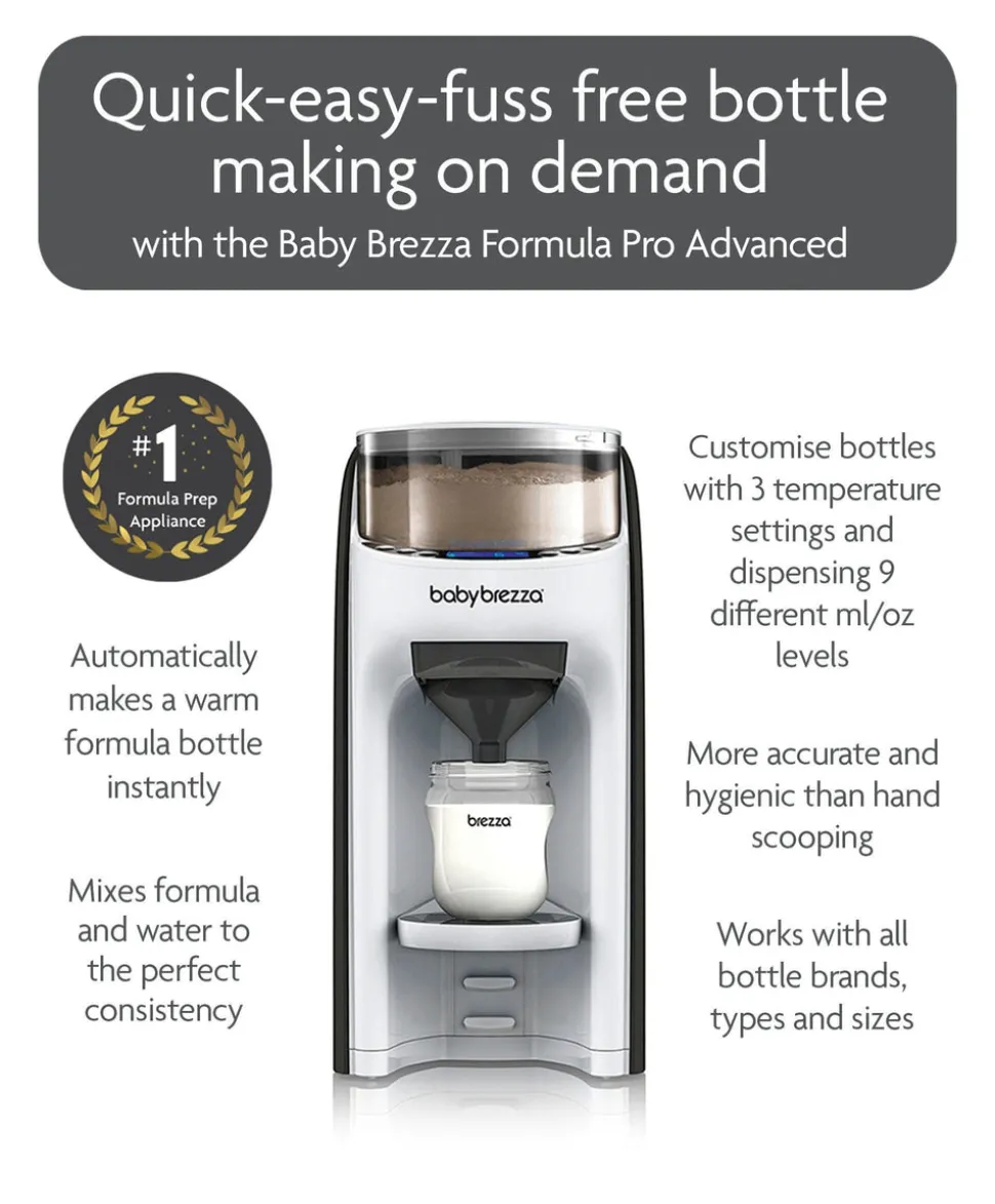 Baby Brezza Formula Pro Advanced - Black & White