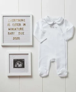Baby Scan Photo Frame White - Forever Treasured