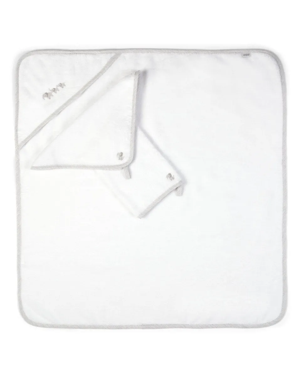 Baby Towelling Set (3 Pack) - Welcome to the World Elephant