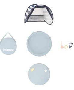 Babymoov Aquani Anti-UV Tent, Paddling Pool & Playpen UPF 50+ - Mariniere