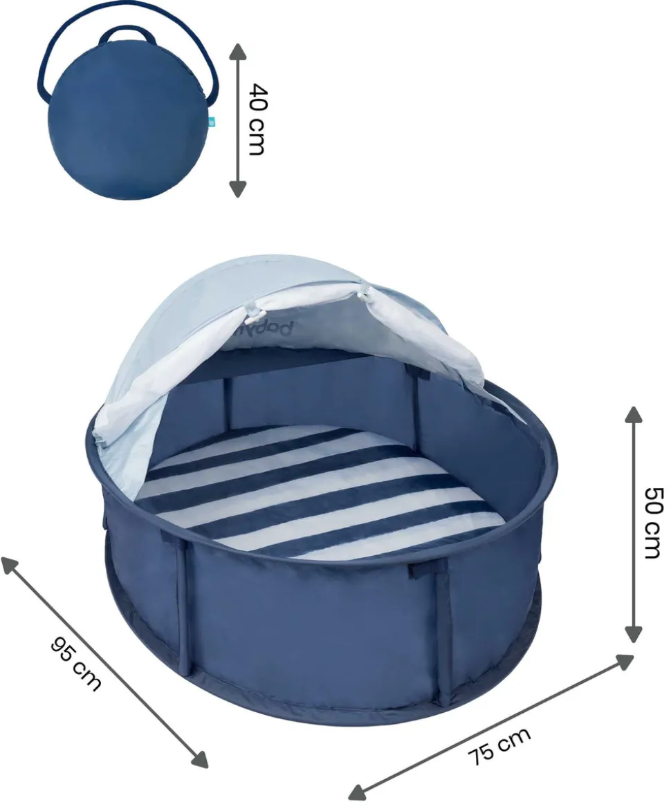 Babymoov Babyni Anti-UV Tent Playpen UPF 50+ - Mariniere