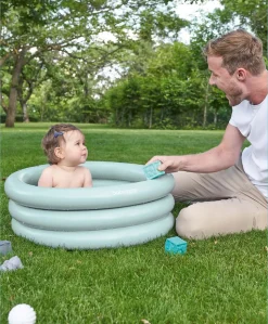 Babymoov 2-in-1 Inflatable Bath Tub & Paddling Pool - Blue