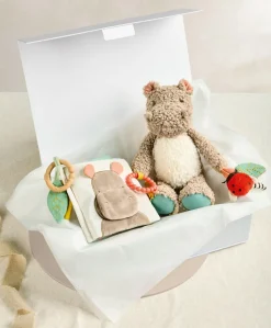 Babyplay Hippo & Book - Medium Gift Box