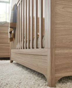 Barton Cotbed - Natural/Oak
