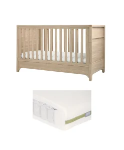 Barton Cotbed With Premium Pocket Spring Cotbed Mattress Bundle