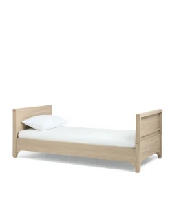 Barton Nursery Bundle With Lua Bedside Crib (6 Piece) - Natural/Oak