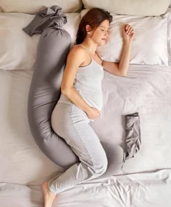 bbhugme™ Pregnancy Pillow Kit - Stone
