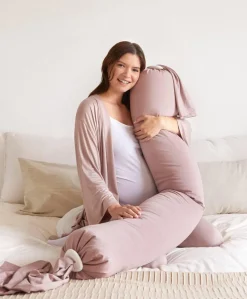 bbhugme™ Pregnancy Pillow Kit - Dusty Pink