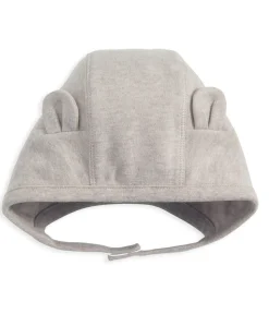 Bear Ear Hat & Mittens Set - Sand
