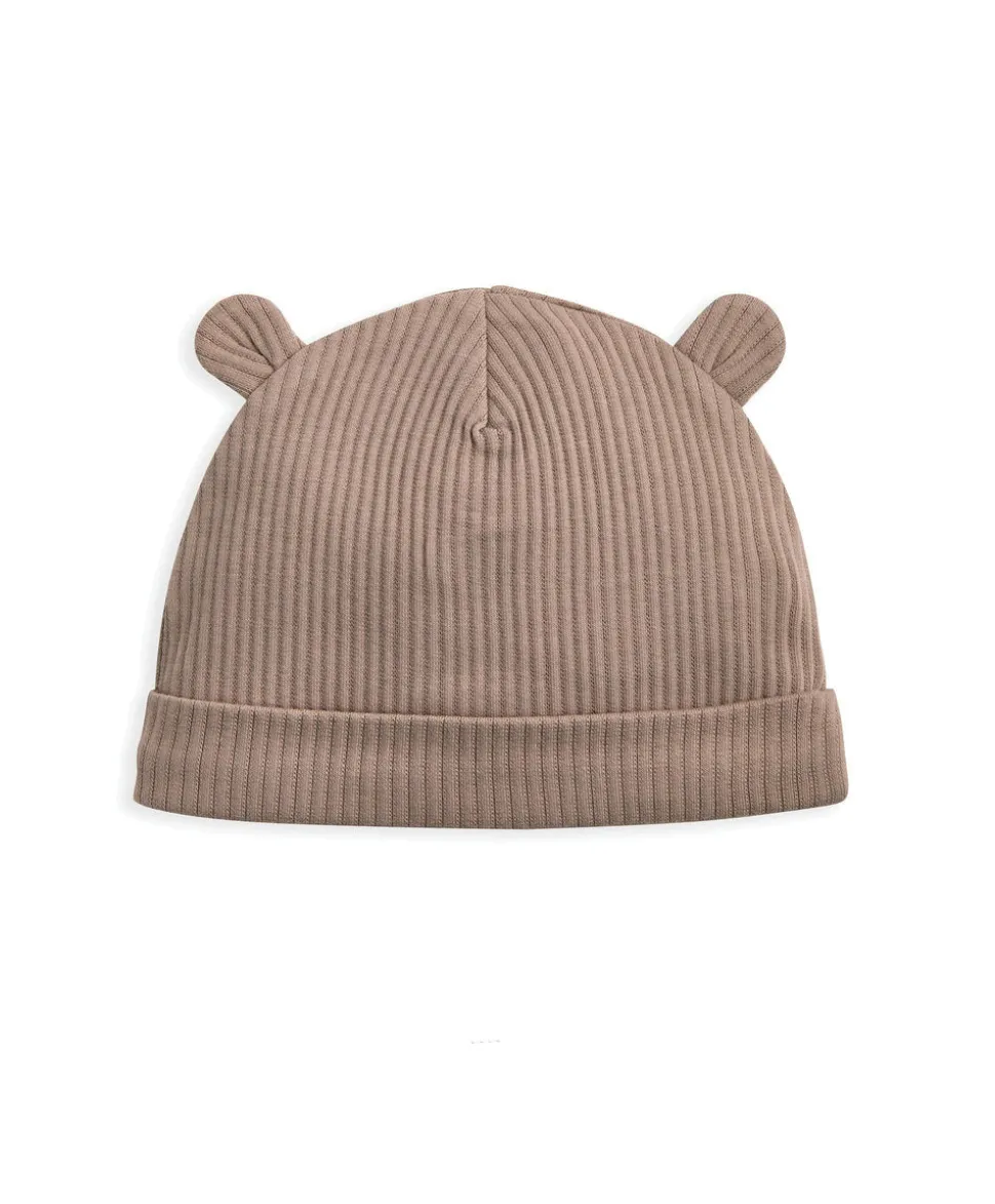 Bear Print All In Ones Bodysuit & Hat Set (4 Pieces)