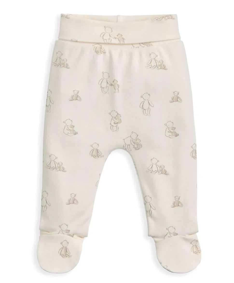 Bear Print Bodysuit & Bottoms Set (2 Pieces)
