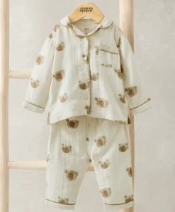Bear Woven Pyjamas
