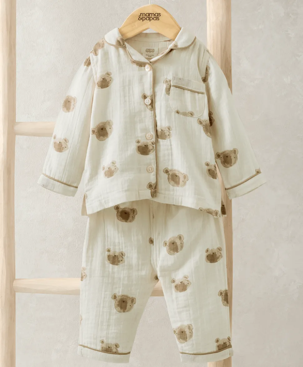 Bear Woven Pyjamas
