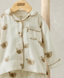 Bear Woven Pyjamas