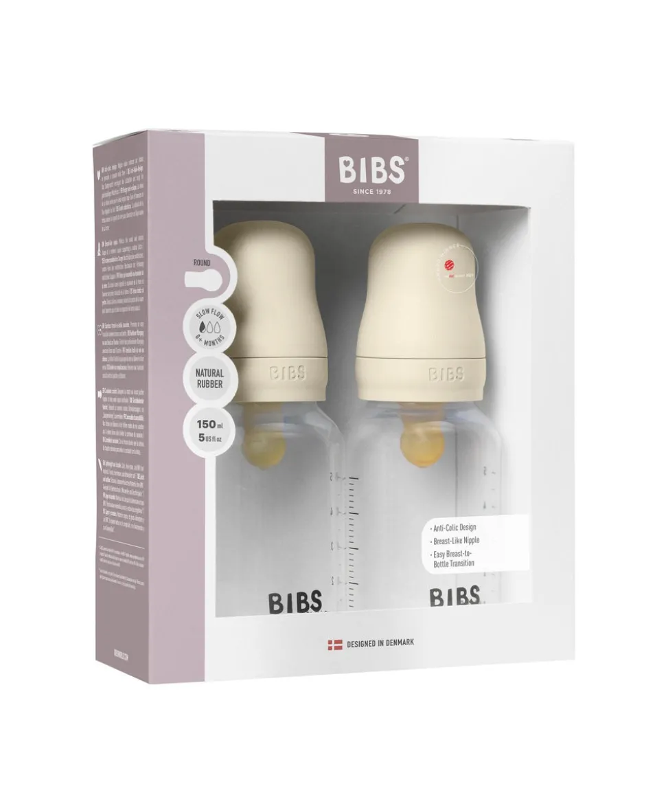 BIBS Baby Bottles 2 Pack - 150ml