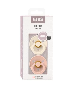 BIBS Dummies Bundle Size 1 (3 Pieces) – Blush/Ivory/Vanilla