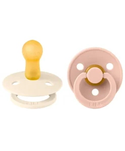 BIBS Dummies Bundle Size 1 (3 Pieces) – Blush/Ivory