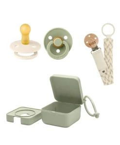BIBS Dummies Bundle Size 1 (3 Pieces) – Sage/Ivory