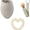 BIBS My First 6 Months Teething Gift Set - Ivory