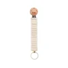 BIBS Pacifier Clip - Knitted Ivory